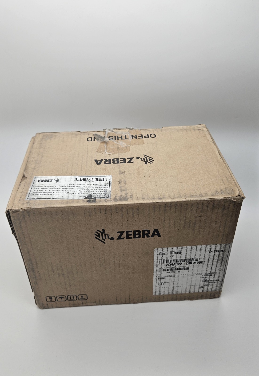 ZEBRA Direct Thermal Printer ZD410 Label USB