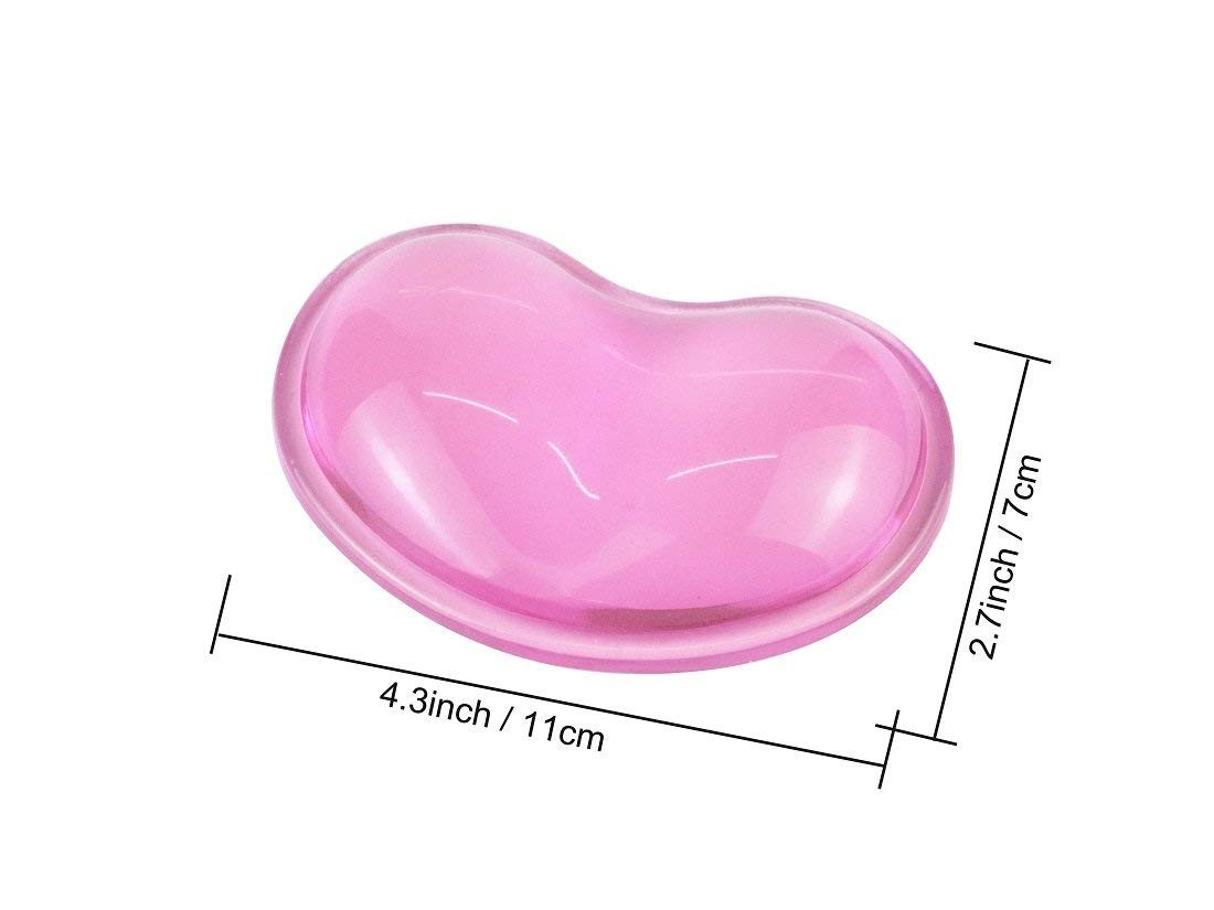 Gel Keyboard & Mouse Wrist Rest Set 15.75×2.17×0.83in & 4.3×2.7in – Ergonomic