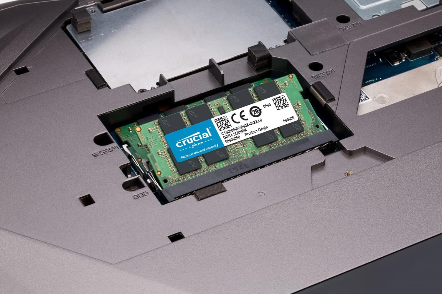 Crucial DDR4 32GB 3200 MHz PC4-25600 260-Pin SODIMM Notebook Memory RAM 2 x 16GB