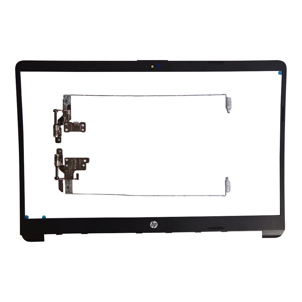 For HP 15-dw0081wm 15-dw0083wm 15-dw0000 Top Back Cover Lid & Hinges &Bezel Red