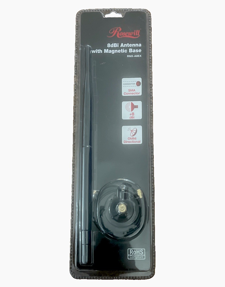 8 dBi OMNI Directional Antenna with Magnetic Base for Enhanced Connectivity. New