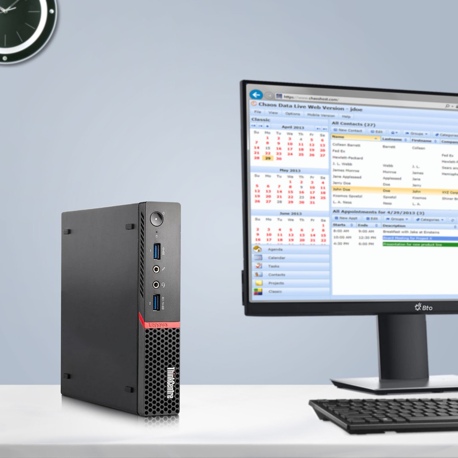 Lenovo Tiny PC Mini Computer Intel core i7 i5 32GB Ram 2TB SSD Wi-Fi Windows 11