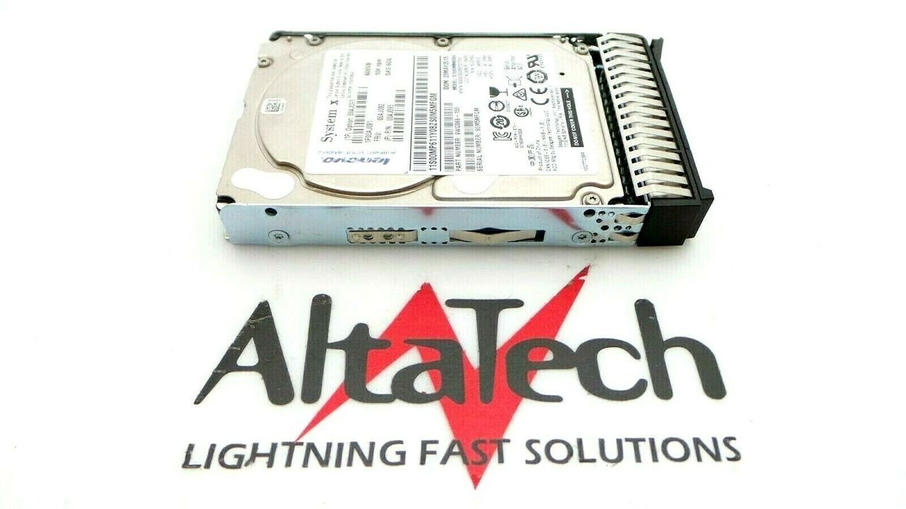 Lenovo 00AJ092 System X 600GB 10K 6GBPS SAS 2.5″ G3HS HDD Hard Disk Drive