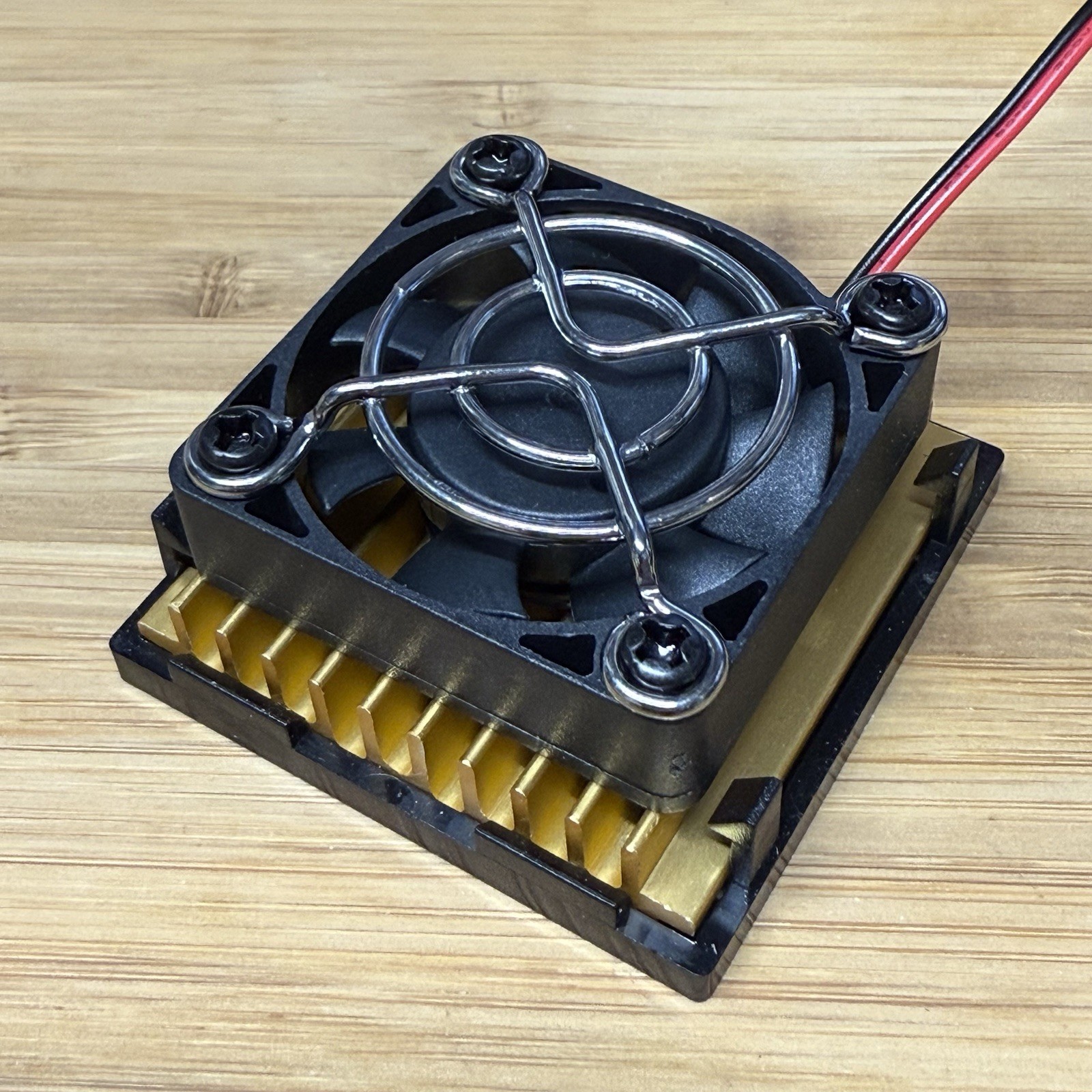486 CPU Fan & Heatsink With Evercool 7 Blade Fan 40mm – Molex Power
