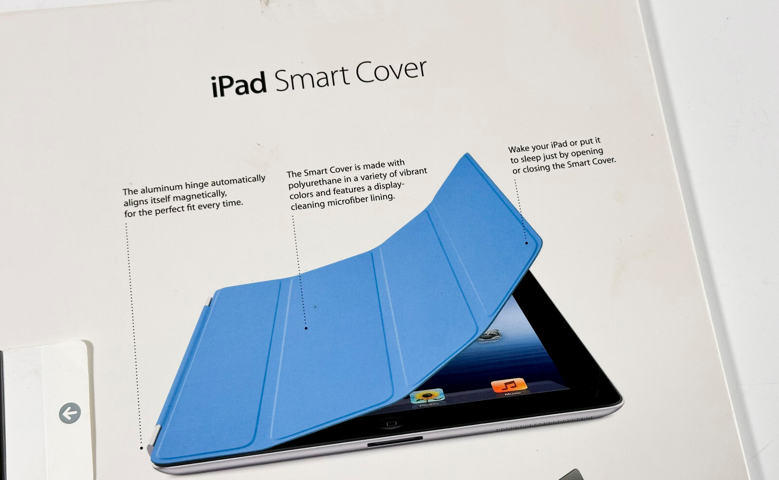 Apple Smart Cover-10.5in (compatible with Ipad 2 or later)- Dark Grey Gray