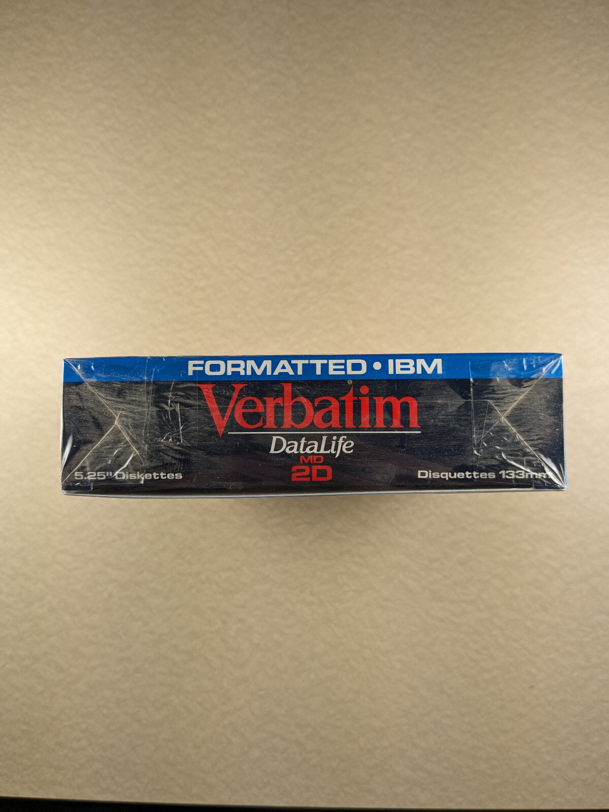 IBM Verbatim Datalife, MD 2D, 5.25″ Diskettes, 133mm Disquettes, 10 PCS.