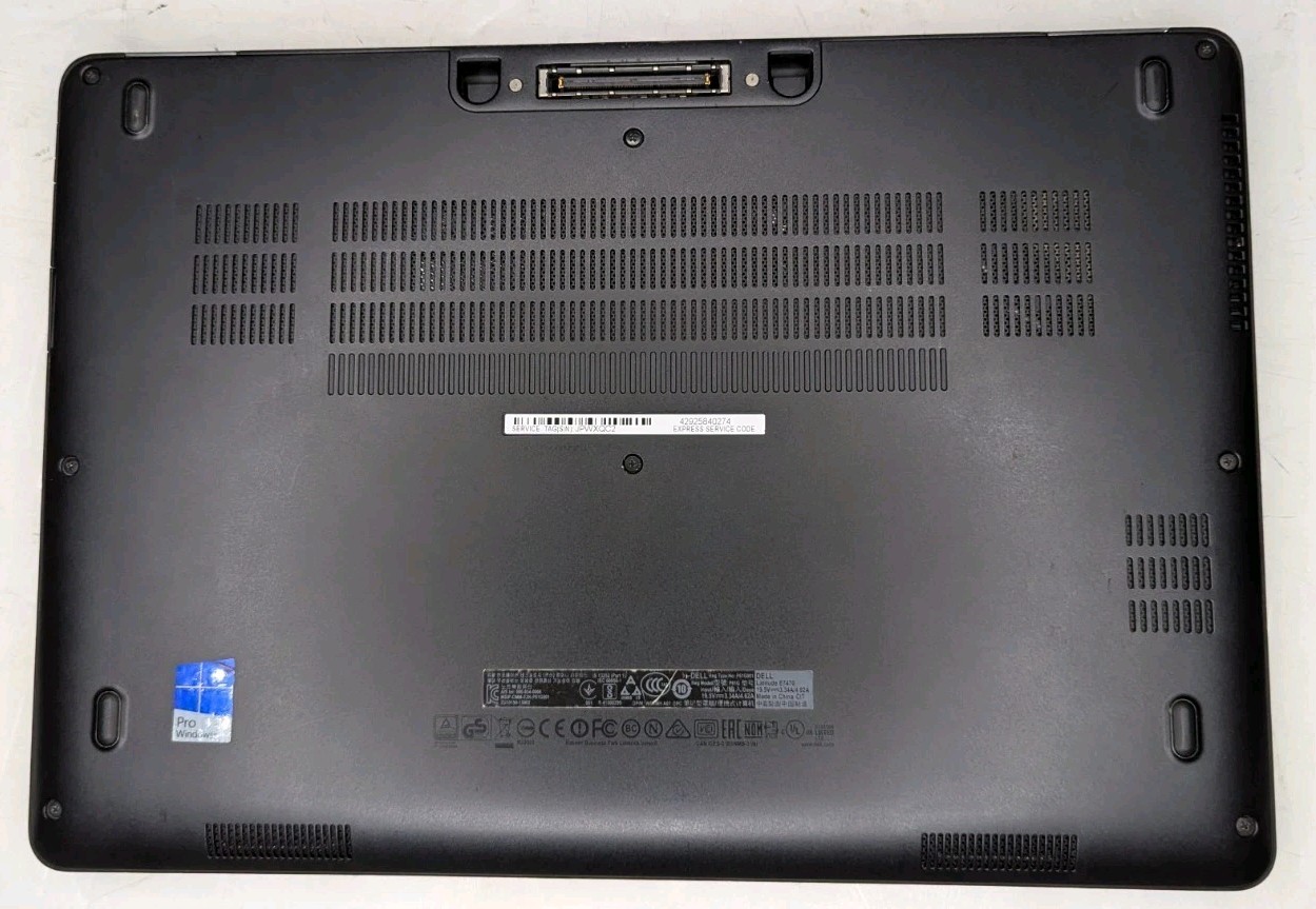 Dell Latitude E7470 14″ Laptop i5-6200U 2.30GHz 8GB RAM 128GB SSD Win 11 Pro
