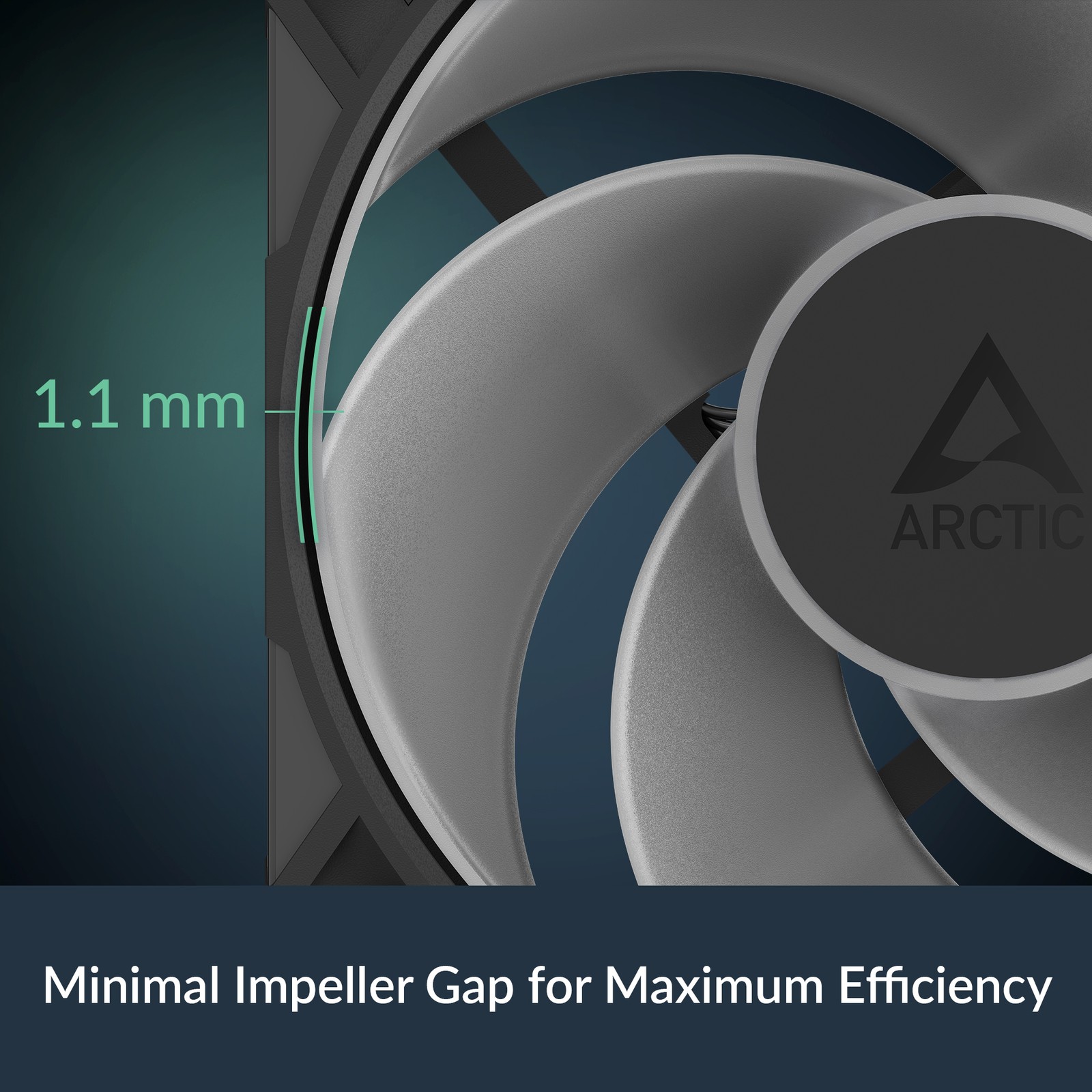 ARCTIC P12 Pro Reverse A-RGB (3 Pack) Fan 120 mm PC Case Flow 12cm