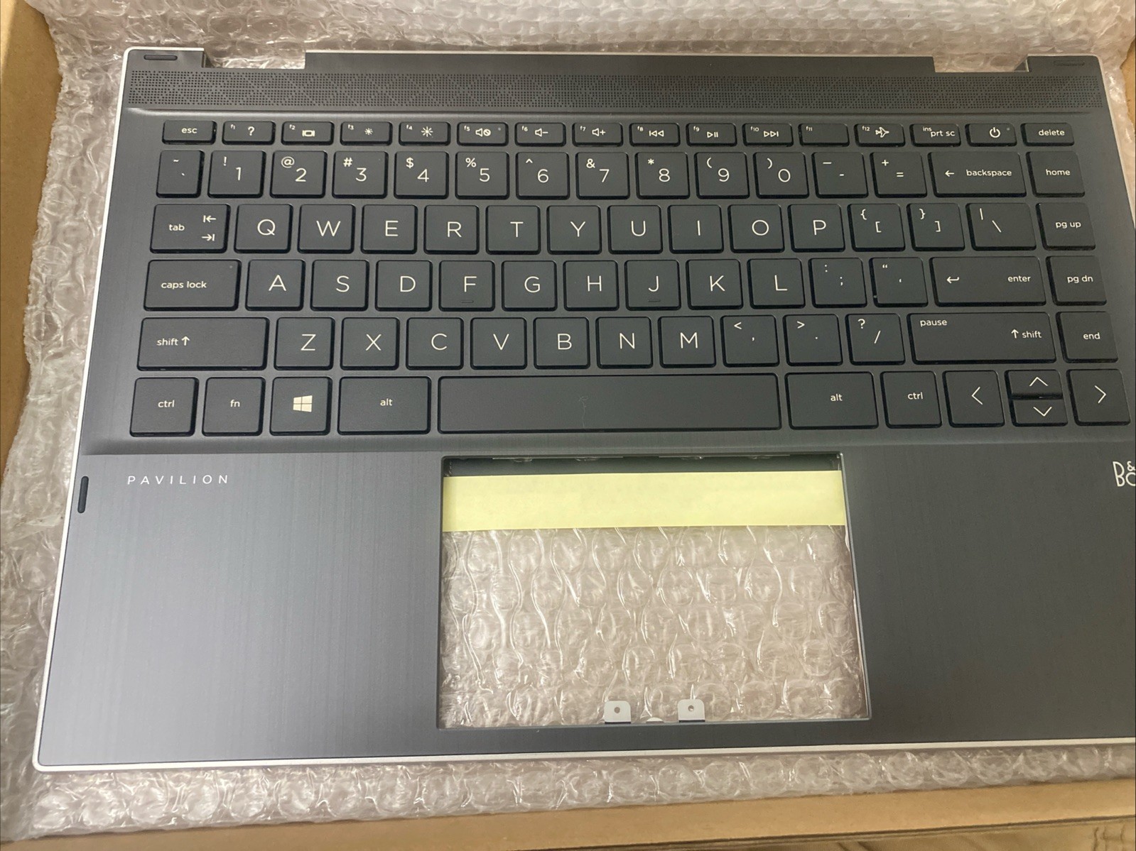 For HP Pavilion 14-DW 14M-DW0013DX 14M-DW1013DX Palmrest Keyboard L96524-001 New