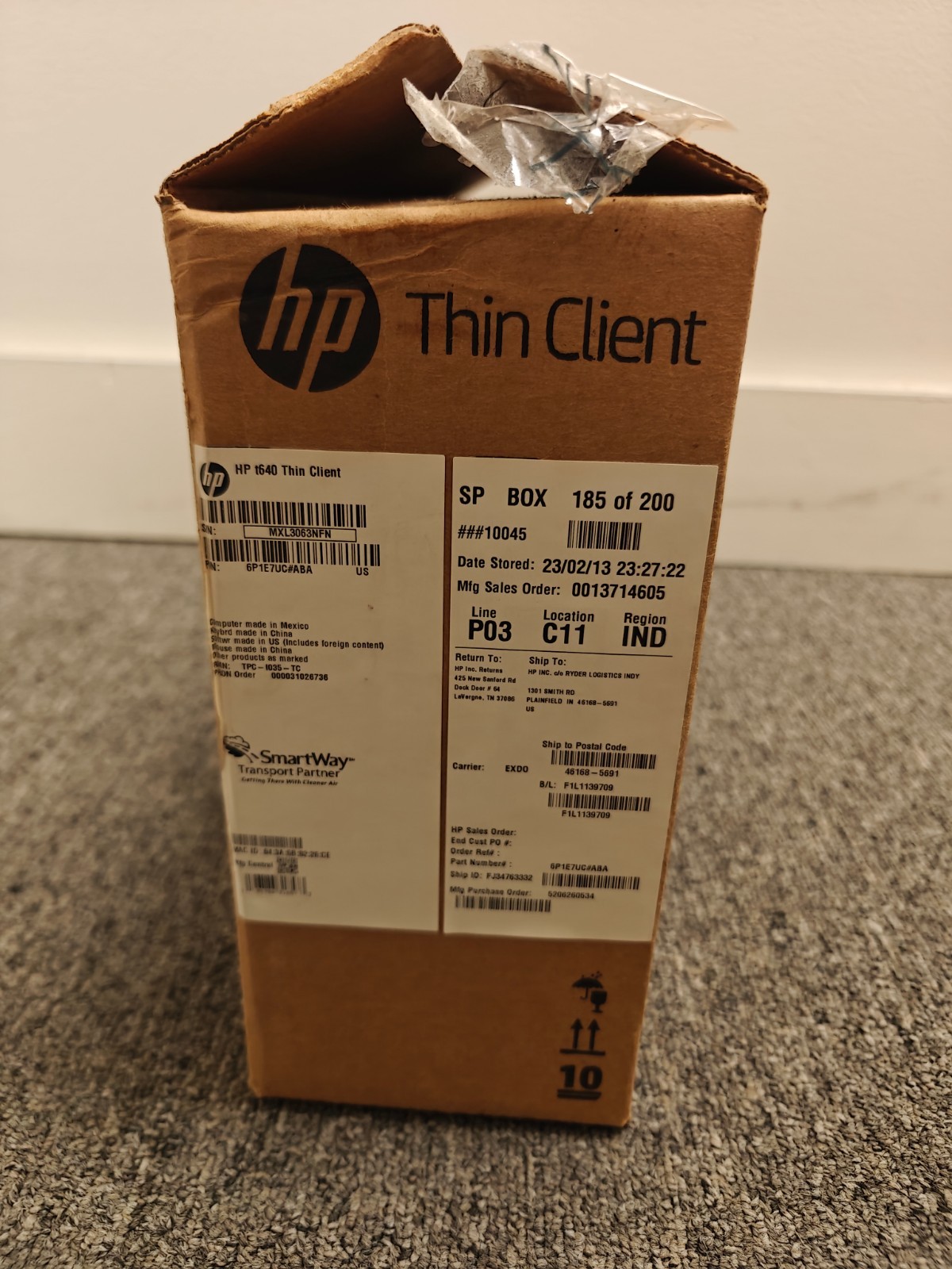 HP T640 Thin Client Ryzen R1505G 2.40GHz 8GB RAM 16GB SSD – New Open Box