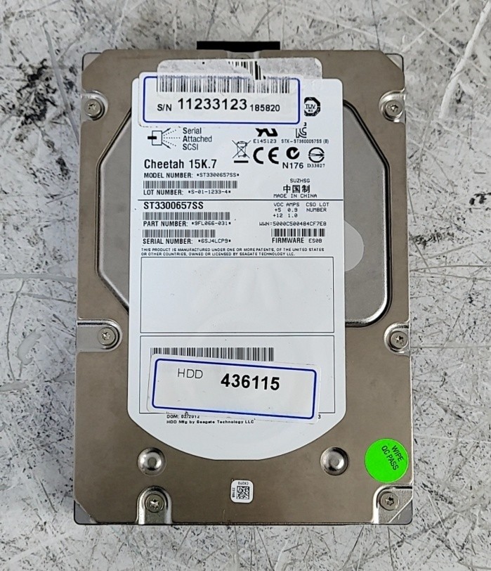 Seagate ST3300657SS 9FL066-031 3.5″ Hard Drive 300GB SAS