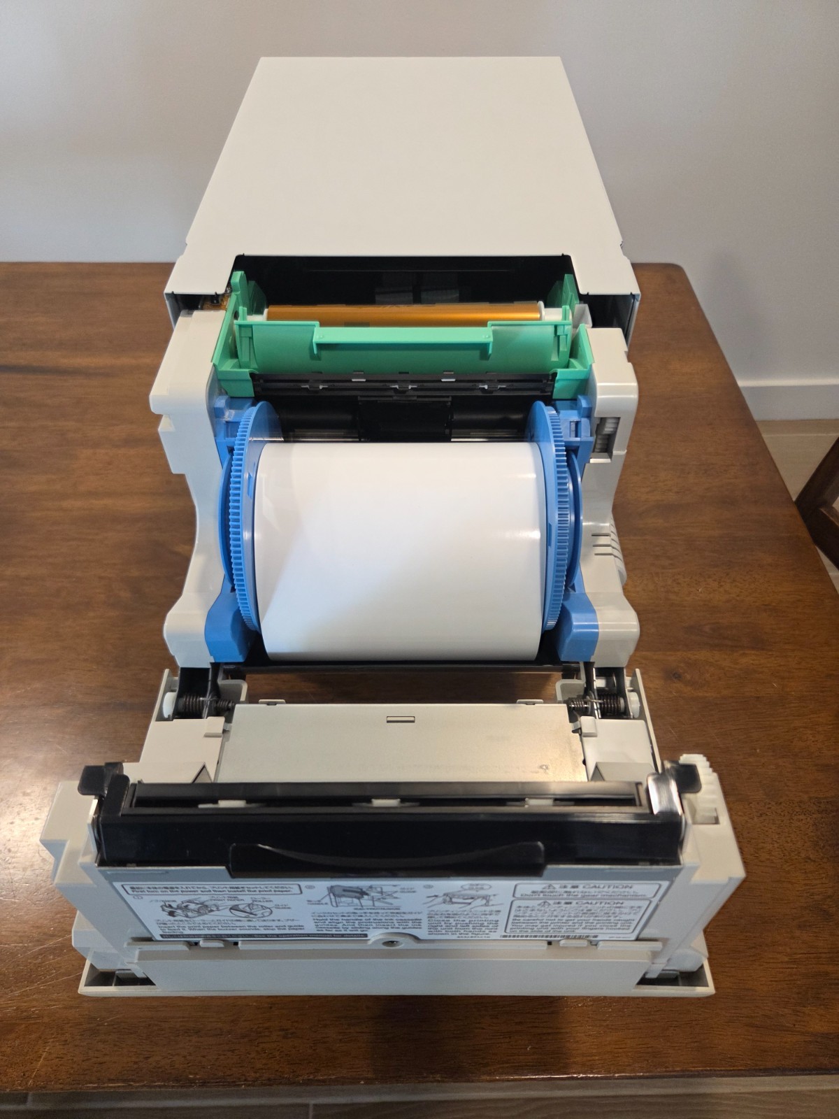 Mitsubishi CP-D707DW “double decker” dye sublimation color printer