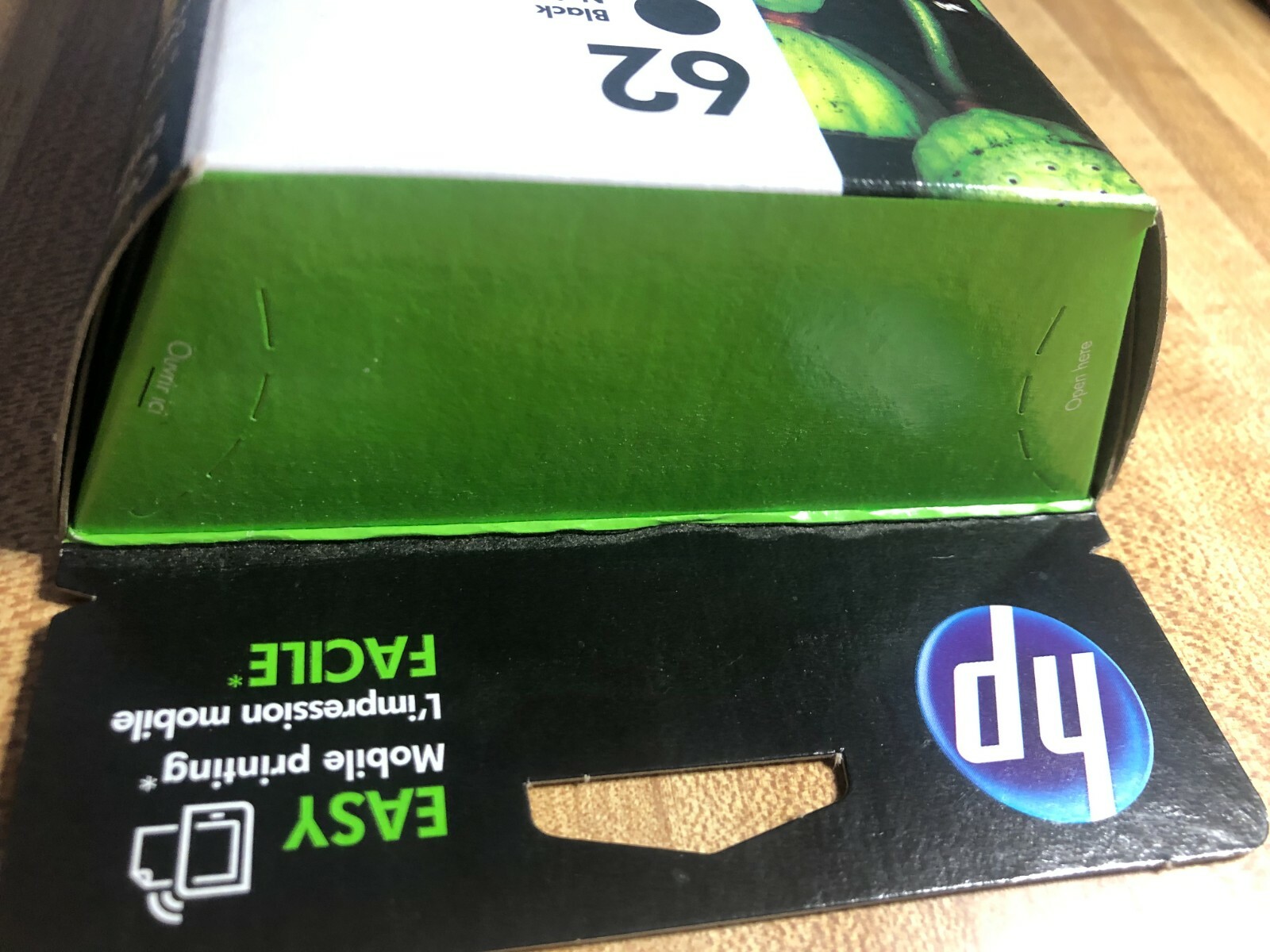 HP 62 Black + 62 Tri-Color Ink Cartridges “BRAND NEW IN BOX”