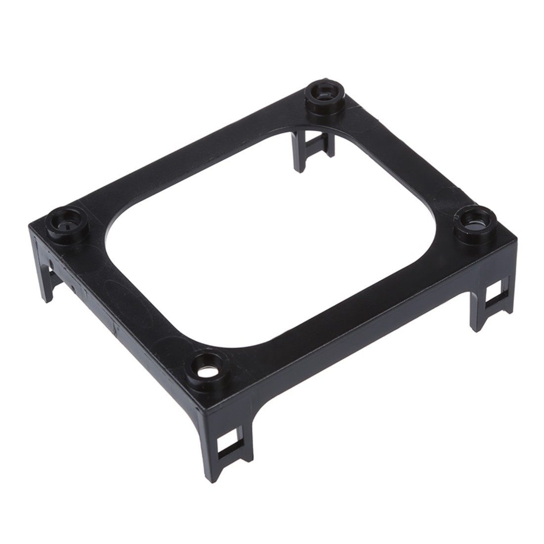 Black Plastic CPU Fan Mounting Bracket Base for Socket 478 W9U42034