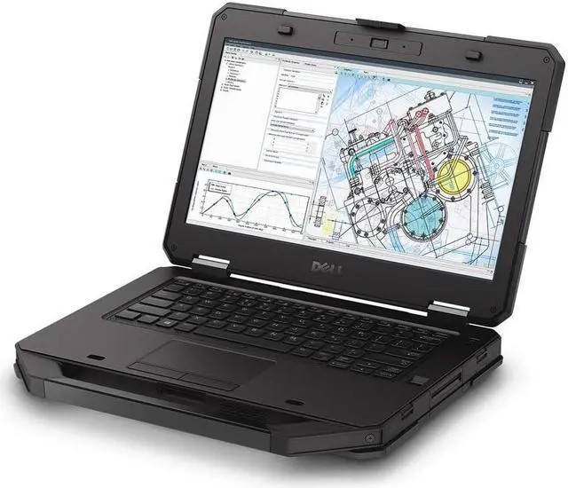DELL 14.0 in i5-6300U 16GB RAM 256GB SSD W10 Pro 14 Rugged 5414