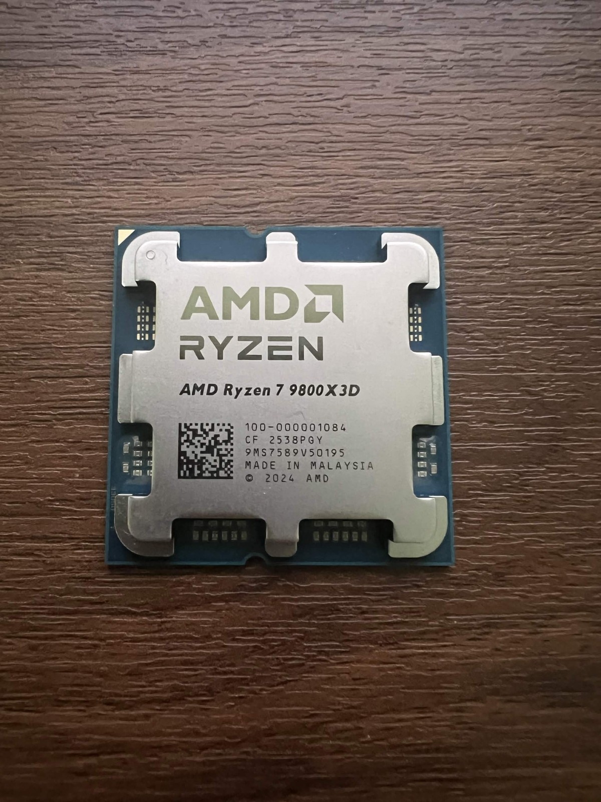 AMD Ryzen 7 9800X3D 8 Core – 16 Thread – 4.7 GHz (5.2 GHz Max Boost) Socket AM5