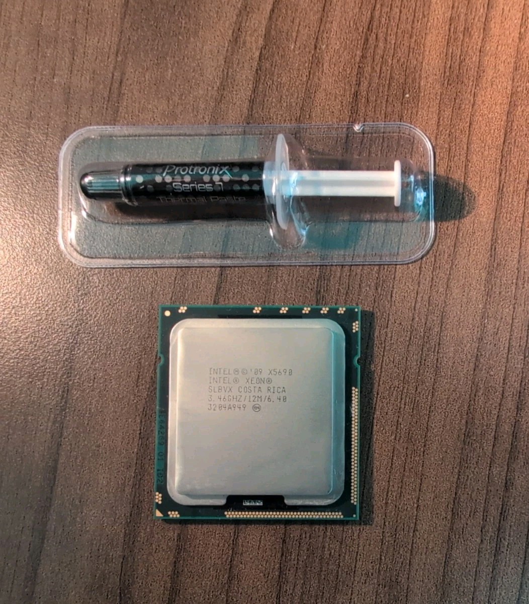 Intel Xeon X5690 SLBVX 3.46GHz 12MB 6-Core Processor LGA1366