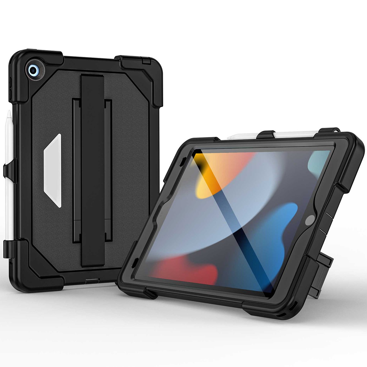 For Apple iPad 9th 8th 7th Gen 10.2 Case Heavy Duty Shockproof Rugged Hard Cover