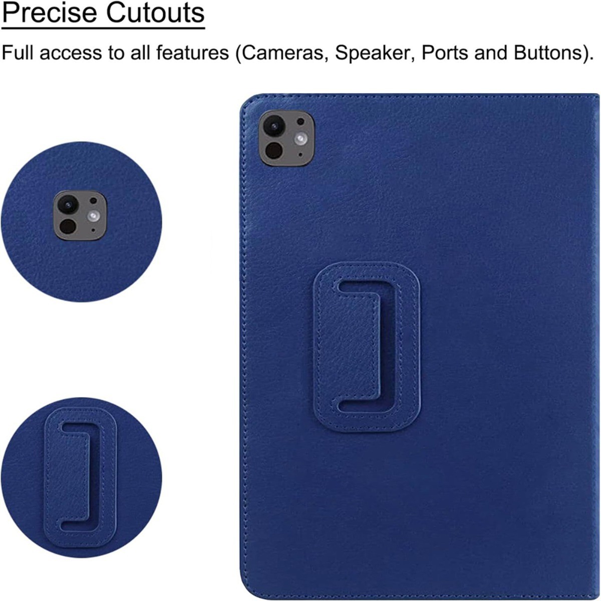 For Apple iPad 2nd/3rd/4th/5th/6th Generation 9.7 Inch Folio Case Cover Stand