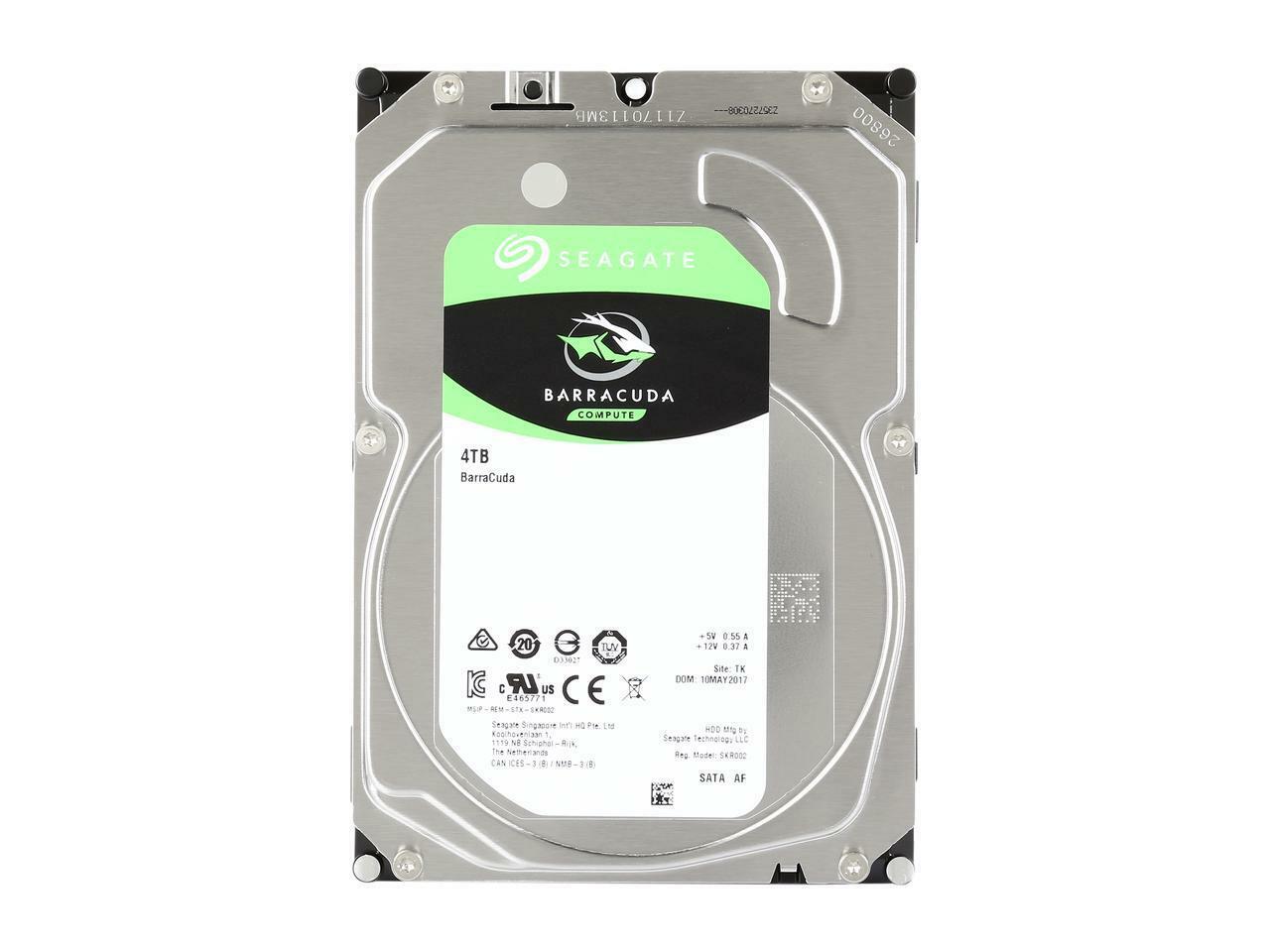 Seagate Hard Drives ST4000DM004 4TB 5400 RPM 256MB Cache – OEM
