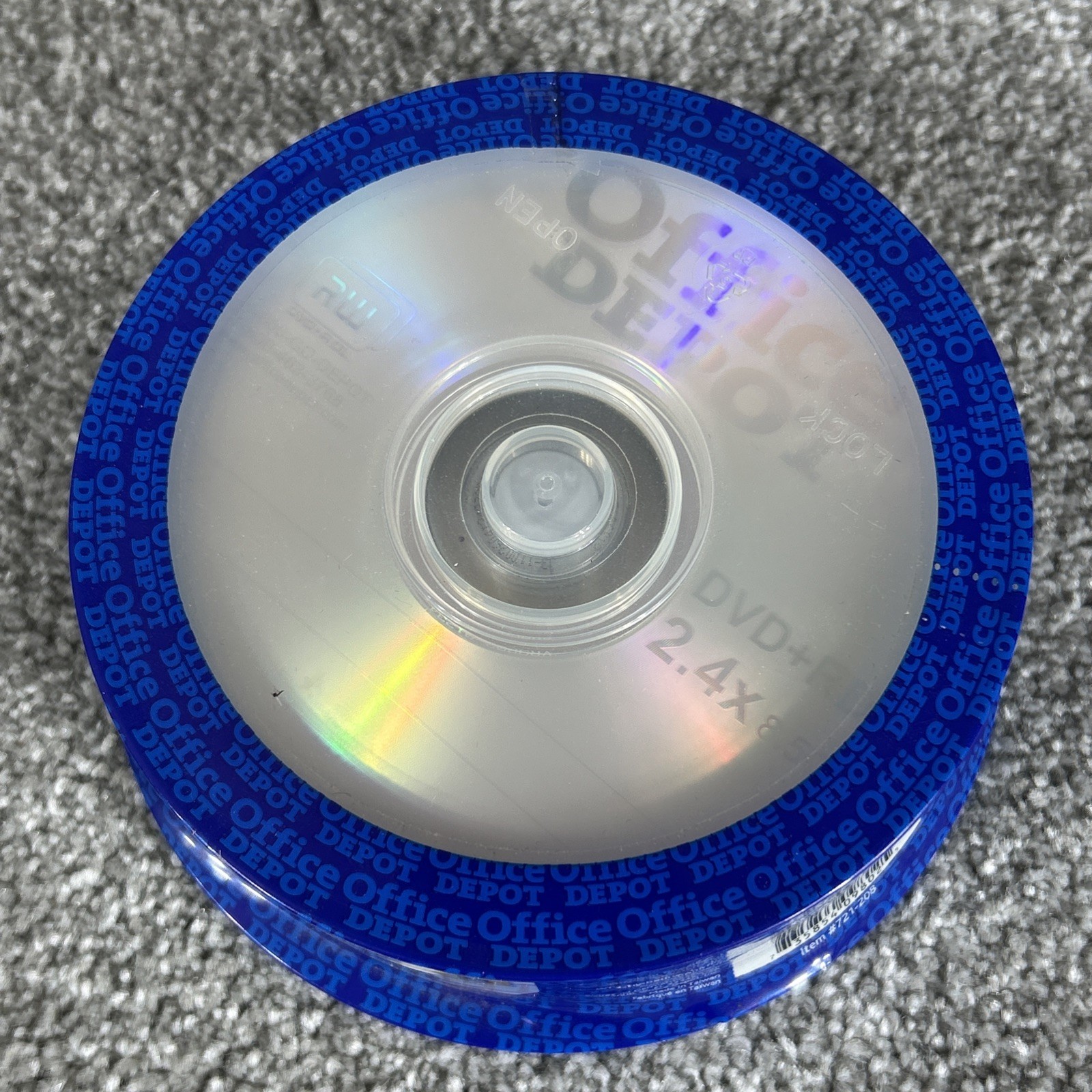 DVD Blank Office Depot Double Layer DVD+R DL Recordable Media 25 Pack New Sealed