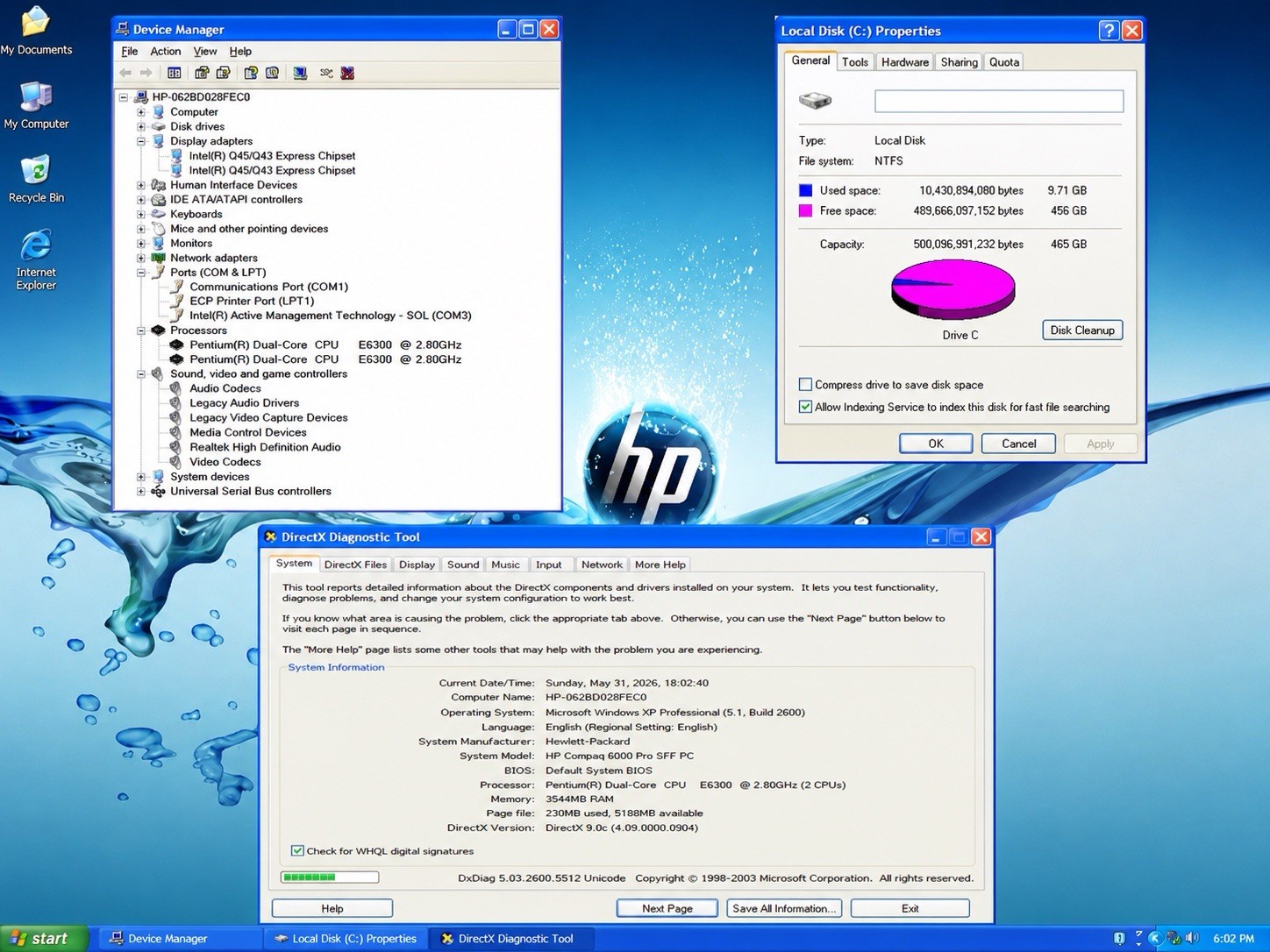 Windows XP Computer Retro Gaming PC CNC Industrial Legacy Software Tested 32-Bit