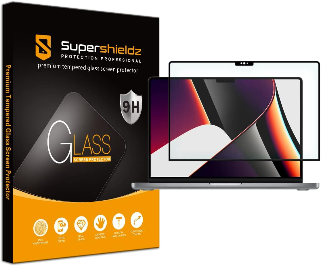 Macbook Pro 14 Inch (M5, M4, M3, M2, M1, Pro/Max) Tempered Glass Screen Protecto