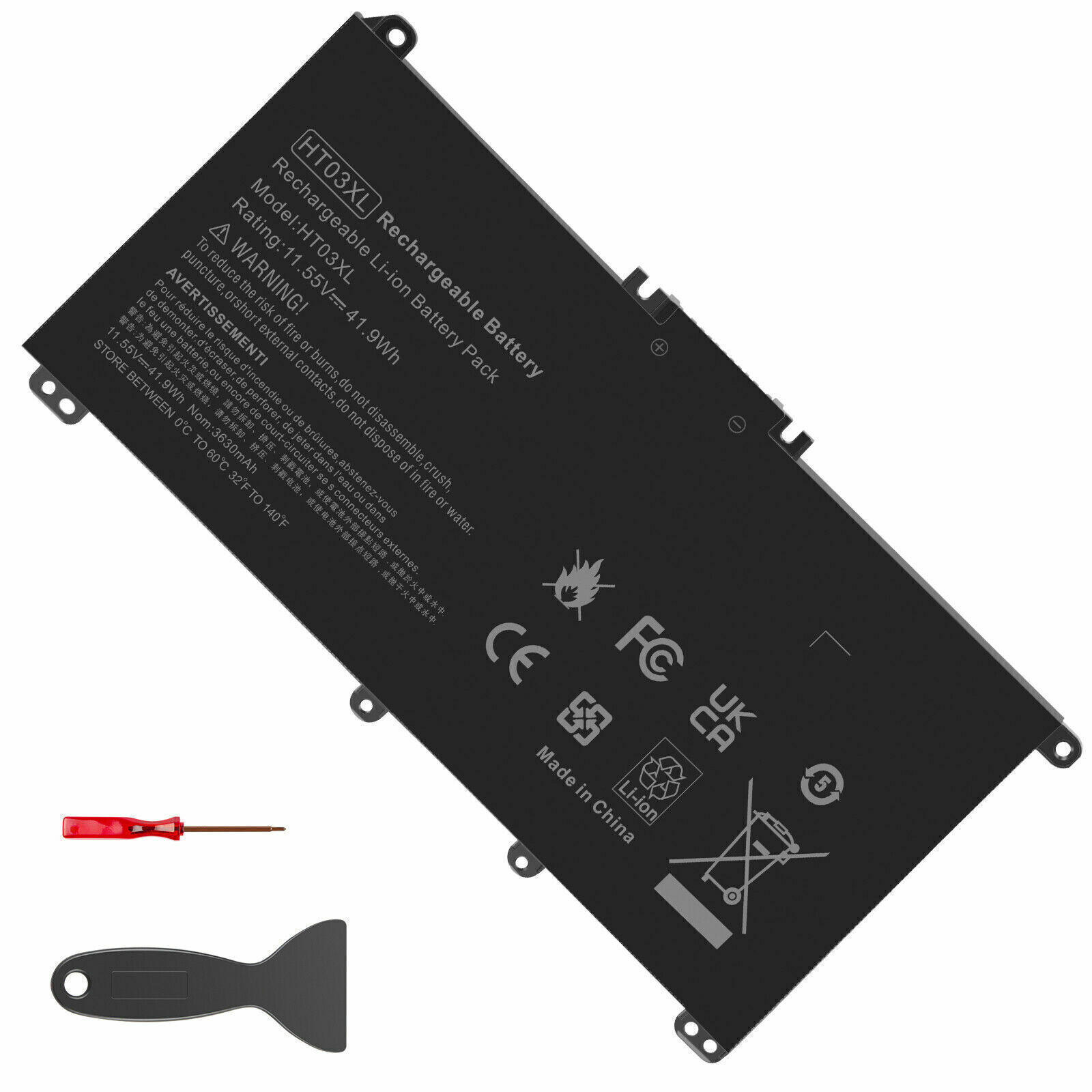 LOT 1-50 HT03XL Battery for HP Pavilion L11421-2C2 L11119-855 15-CS 15-DA 41.9Wh