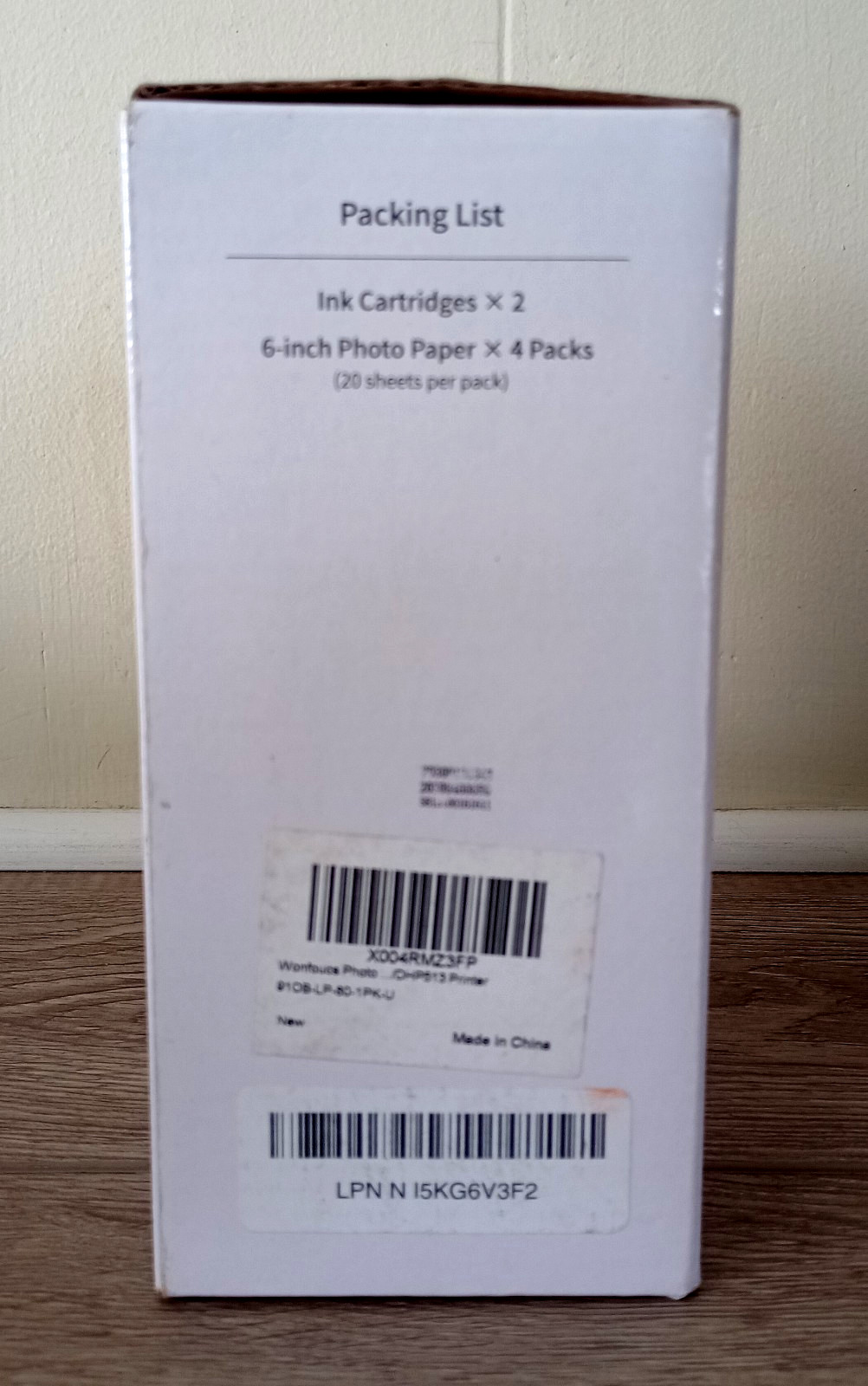 Liene 2 Ink Cartridges 6″ Paper Refill for Liene DHP512/DHP513 Printer 80 Sheets