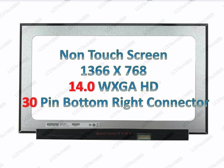 NT140WHM-N61 laptop LED LCD Screen HD 1366×768 NT140WHM-N51 Display 14 in