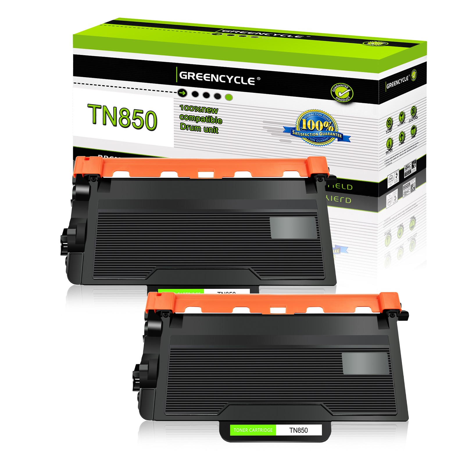 2PK TN850 Toner Fits For Brother MFC-L6750DW MFC-L6900DW L5700DW L5850DW L5900DW