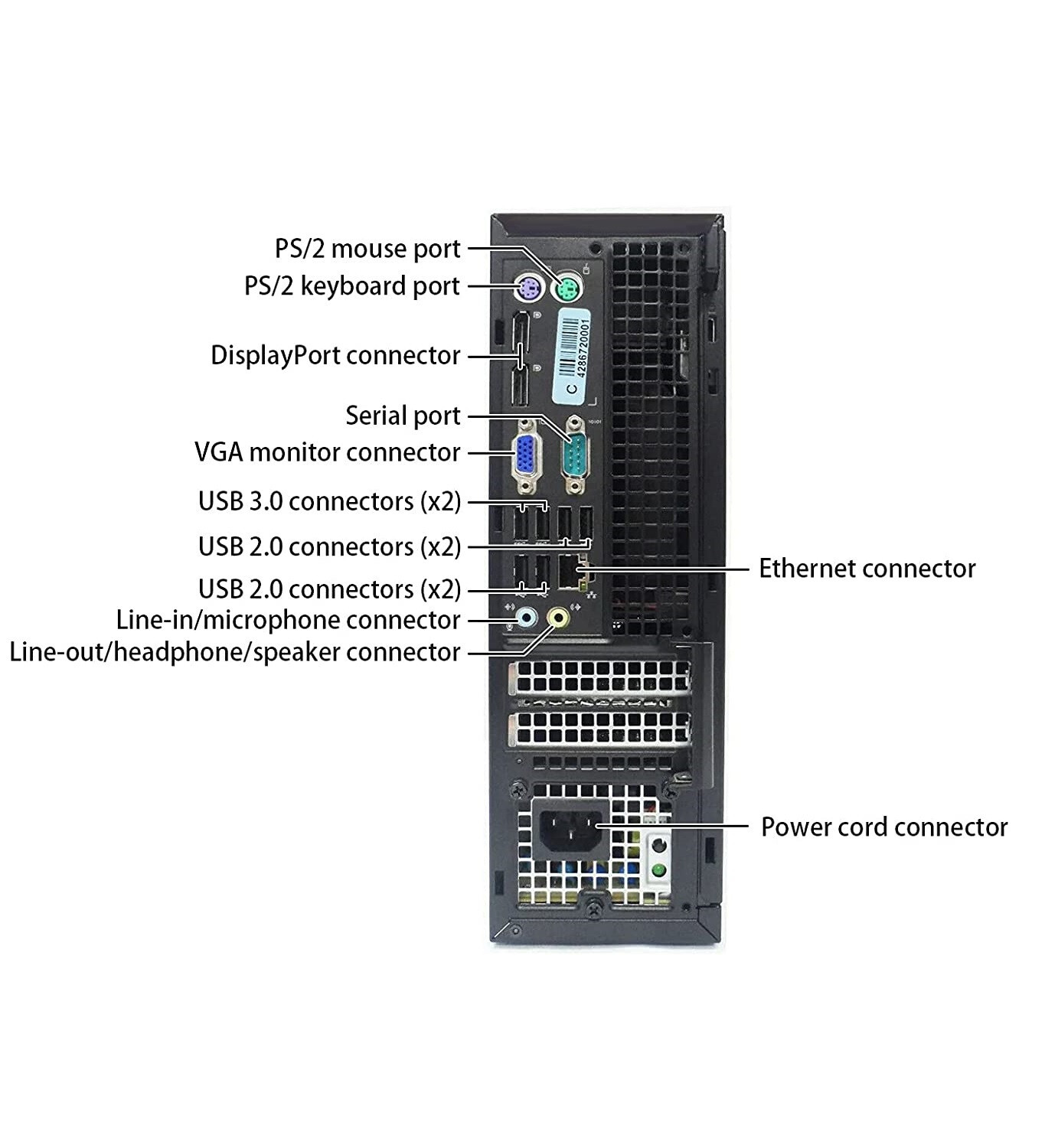 Dell OptiPlex Intel Core i5 16GB RAM 240GB SSD Windows 10 PRO Dual 22″ LCD Wi-Fi