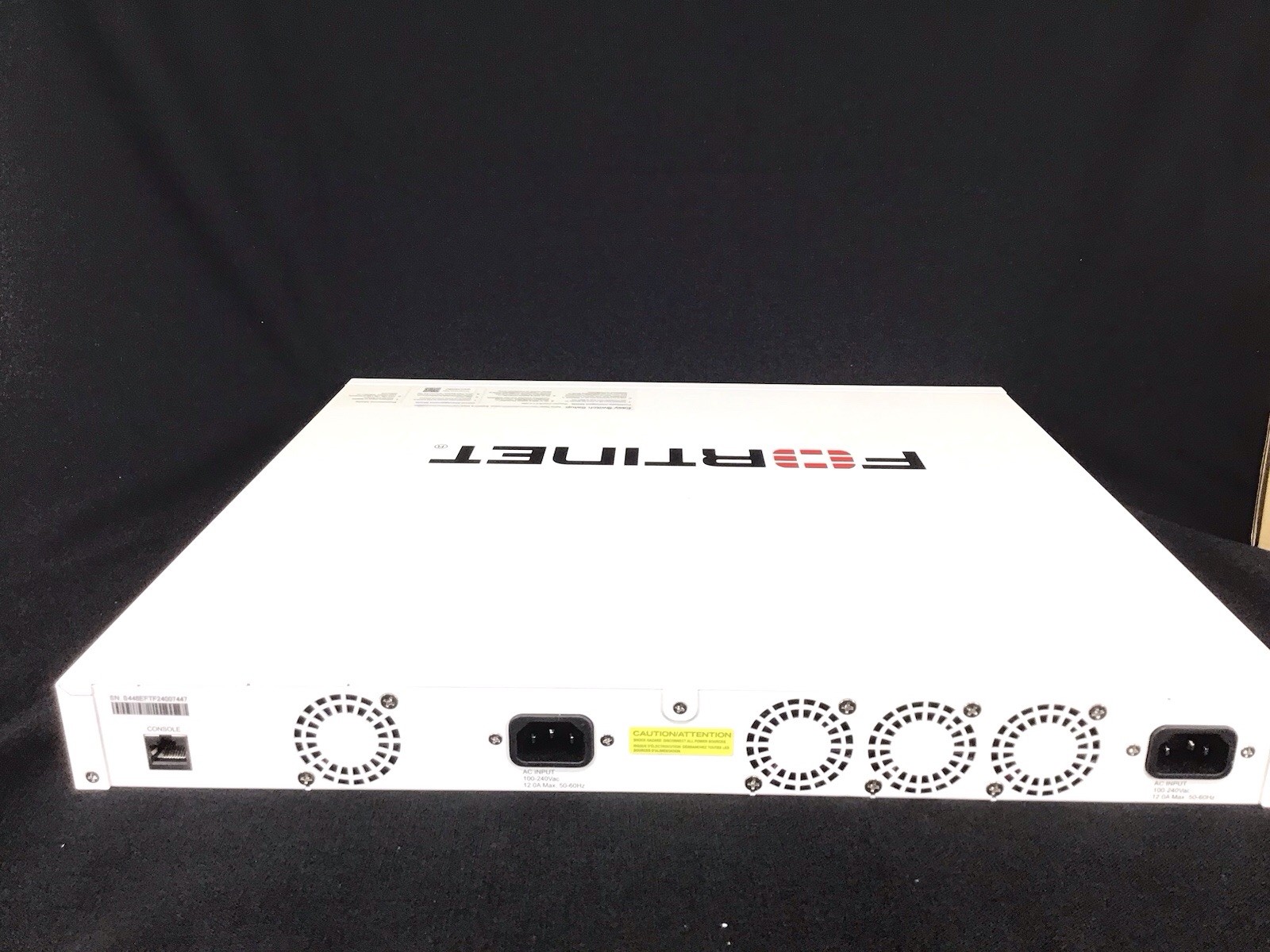 Fortinet FortiSwitch 448E-FPOE 48-port Ethernet Switch New Open Box Never Used