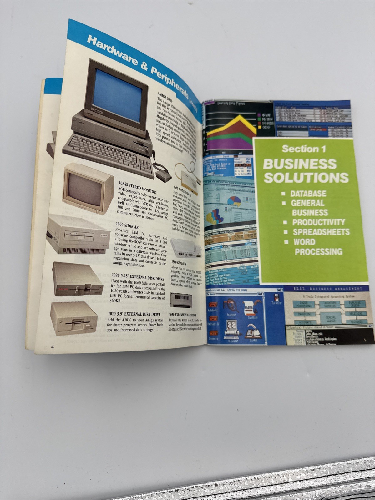 Commodore Amiga Buyer’s Guide to Software & Accessories – Volume 4 – ©1988
