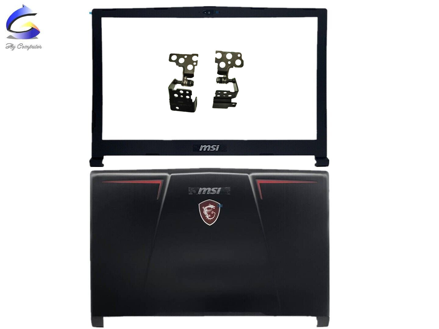 New For MSI GE63 GE63VR GP63 MS-16P4 LCD Back Cover / Front Bezel / Hinges