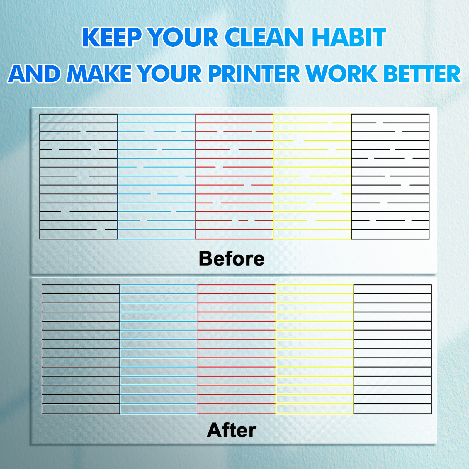 Epson Printer Cleaning Kit 240ML Unlock Print Head Nozzle Cleaner Solution Flush