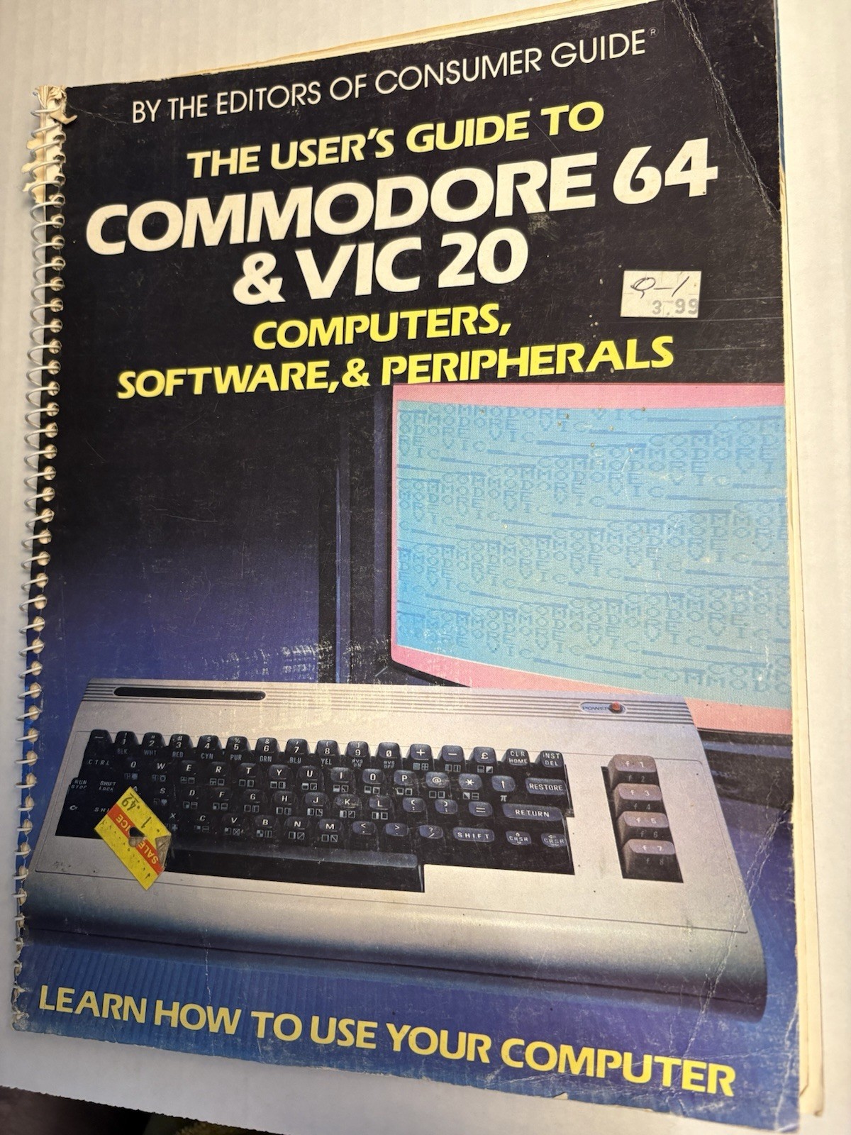 Commodore Vintage User Manual: C64 & VIC-20 Computers, Software