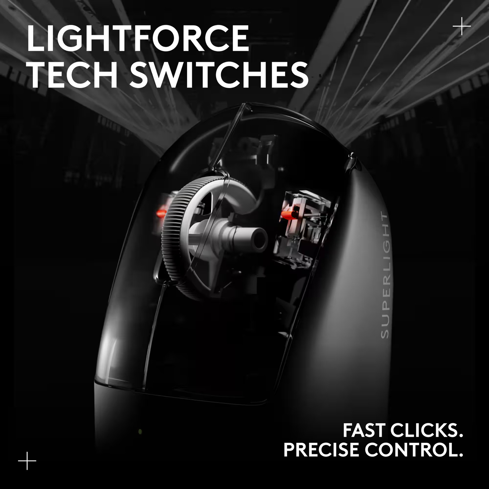 Logitech – G PRO X SUPERLIGHT 2 LIGHTSPEED Lightweight Wireless Optical HERO …