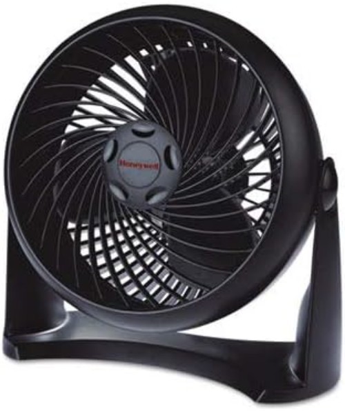Honeywell TurboForce Air Circulator, Small Tabletop Fan, Quiet Small, White