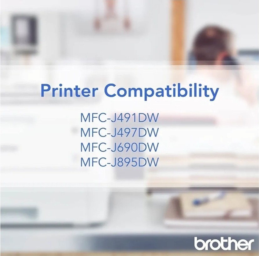 Brother LC3013-2PKS Black Ink Cartridge High Yield (2×400 Yield) Genuine