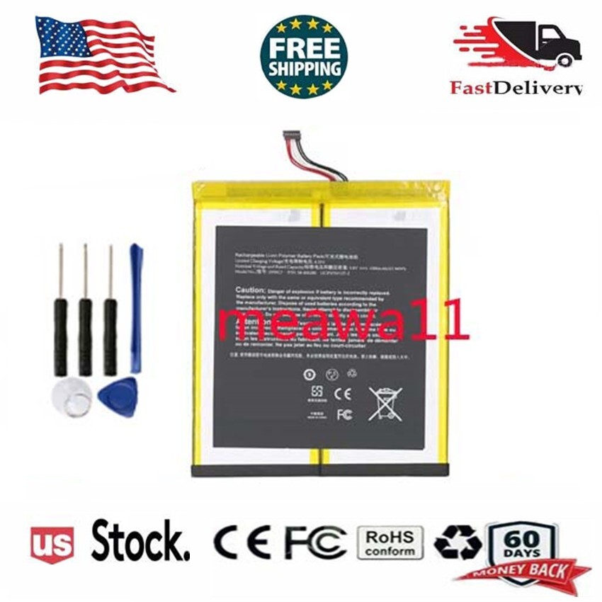 New 4.35V Battery 58-000280 for Amazon Kindle Fire HD 10.1 Series 2955C7 USA