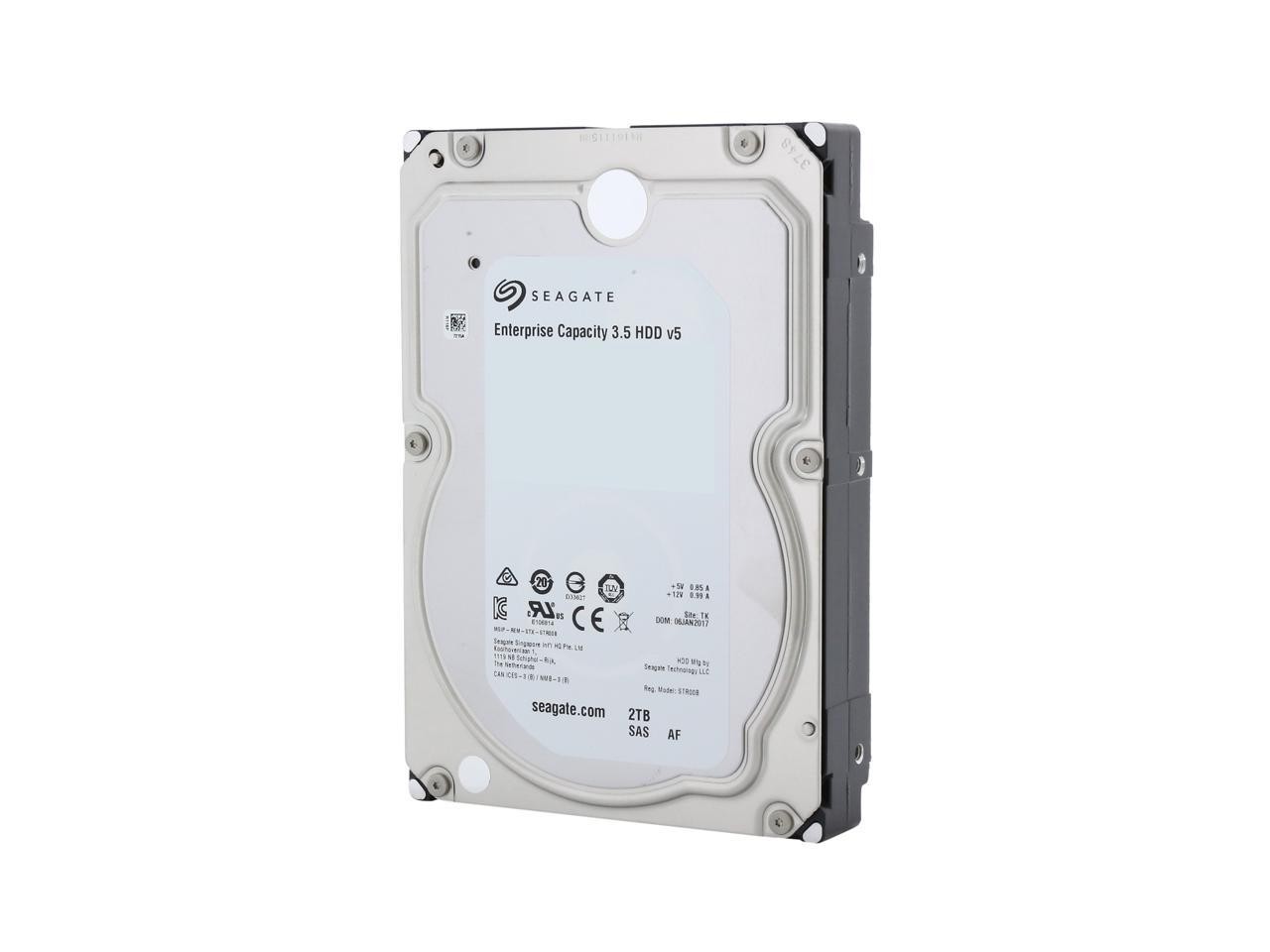 Used Seagate Enterprise Capacity 2TB HDD v5 * Refurbished *