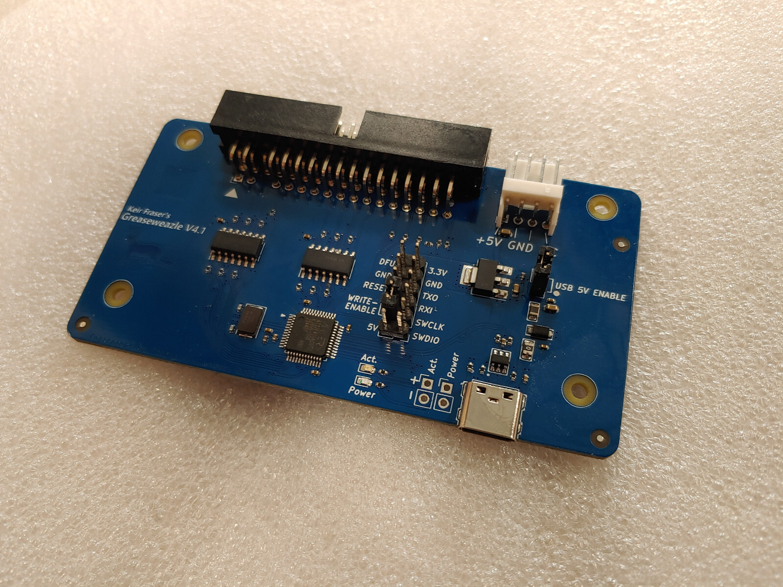 GreaseWeazle v4.1 board