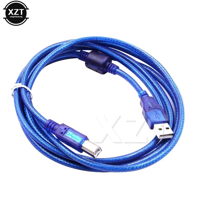 USB A to B 2.0 Printer Cable For Dell HP Brother Canon Epson Scanner Piano DAC