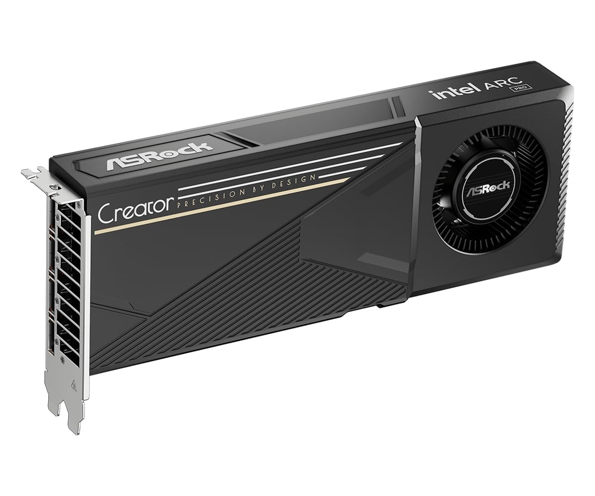 Intel Arc Pro B60 Creator 24GB Graphics Card, Workstation GPU, Xe2-HPG, 2400M…