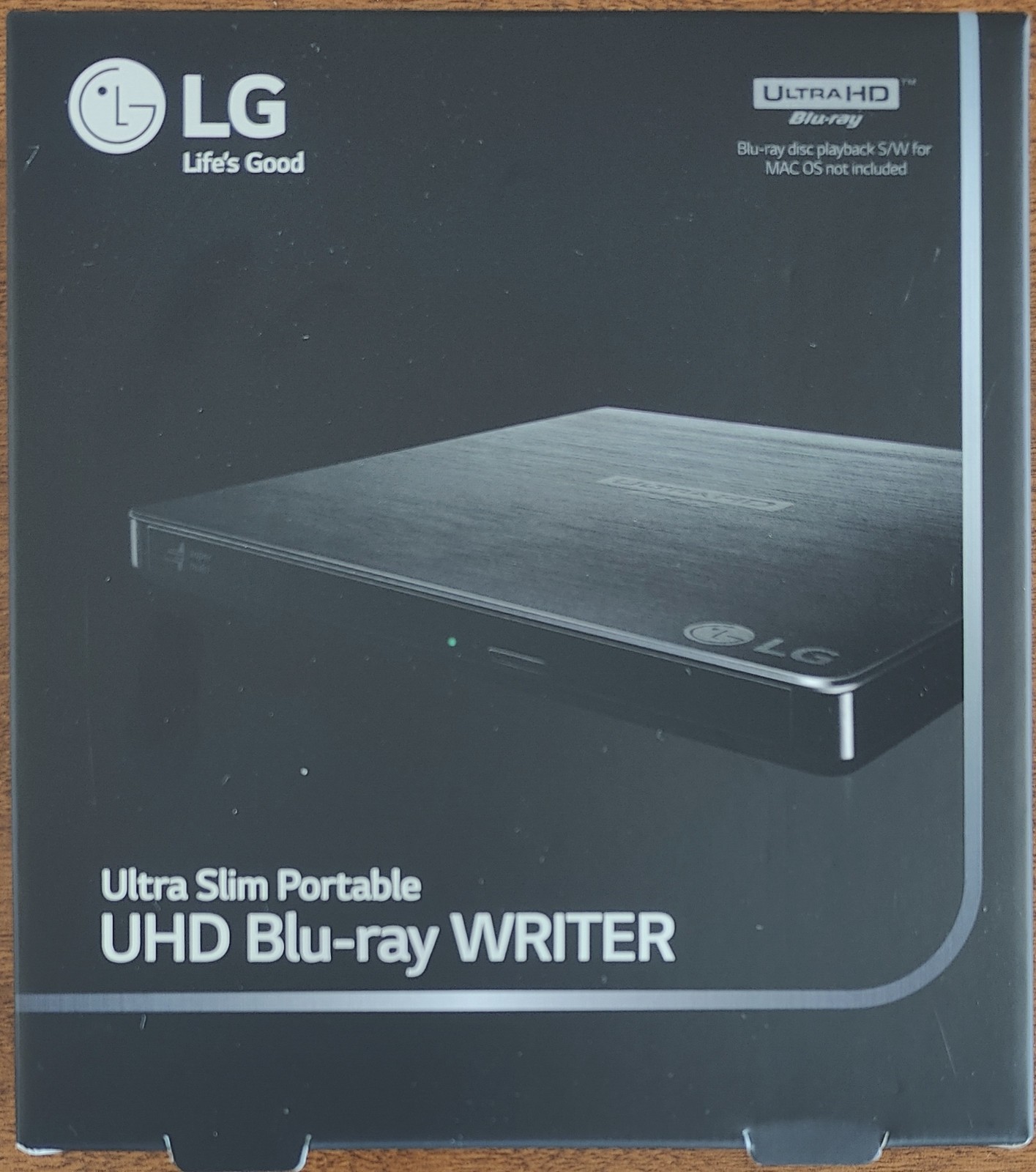 LG BP60NB10 Ultra Slim Portable UHD Blu-ray WRITER NEW SEALED
