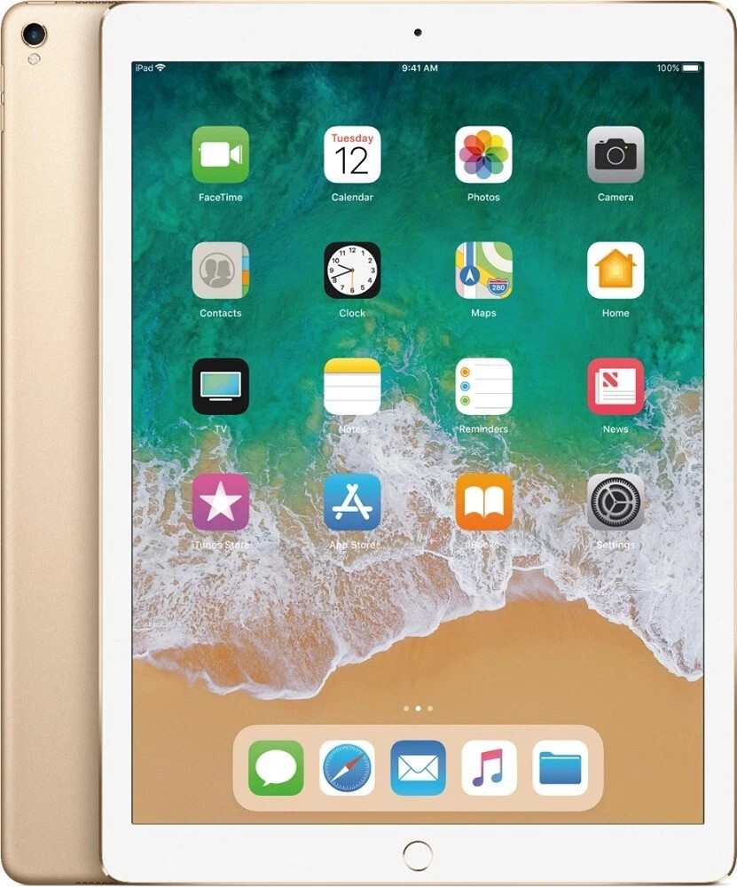 Apple iPad Pro 2nd Gen 256GB, Wi-Fi, 12.9in – Space Gray-GOLD-SILVER – FAIR