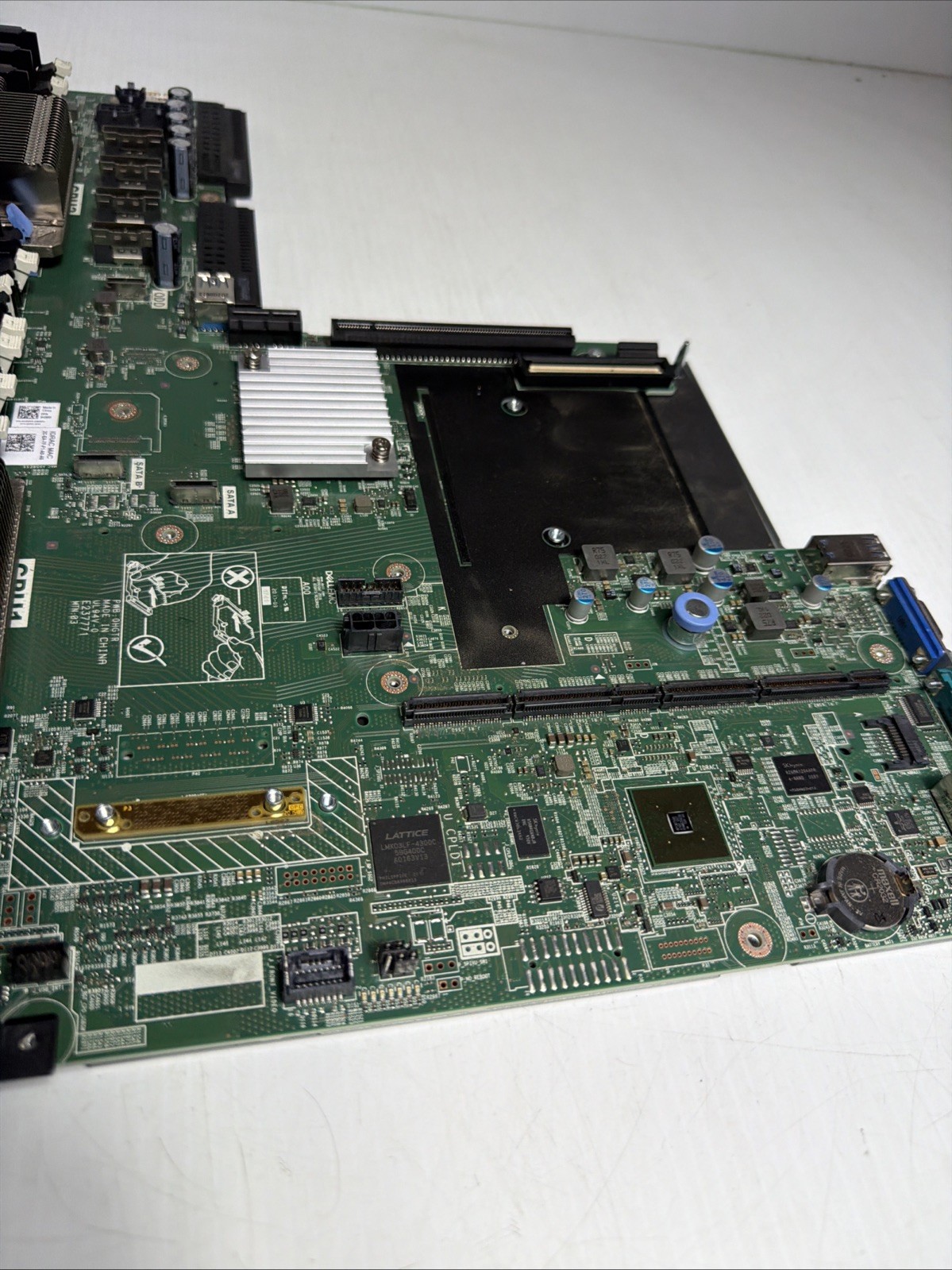 Dell Dual DDR4 Server Motherboard PowerEdge R640 LGA3647 0H28RR w Heatsink/Plate