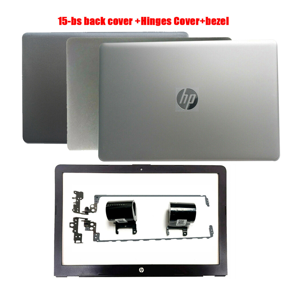 New For HP 15-BS 15T-BR 15-BW Back Cover Top Case + Bezel + Hinges Cover