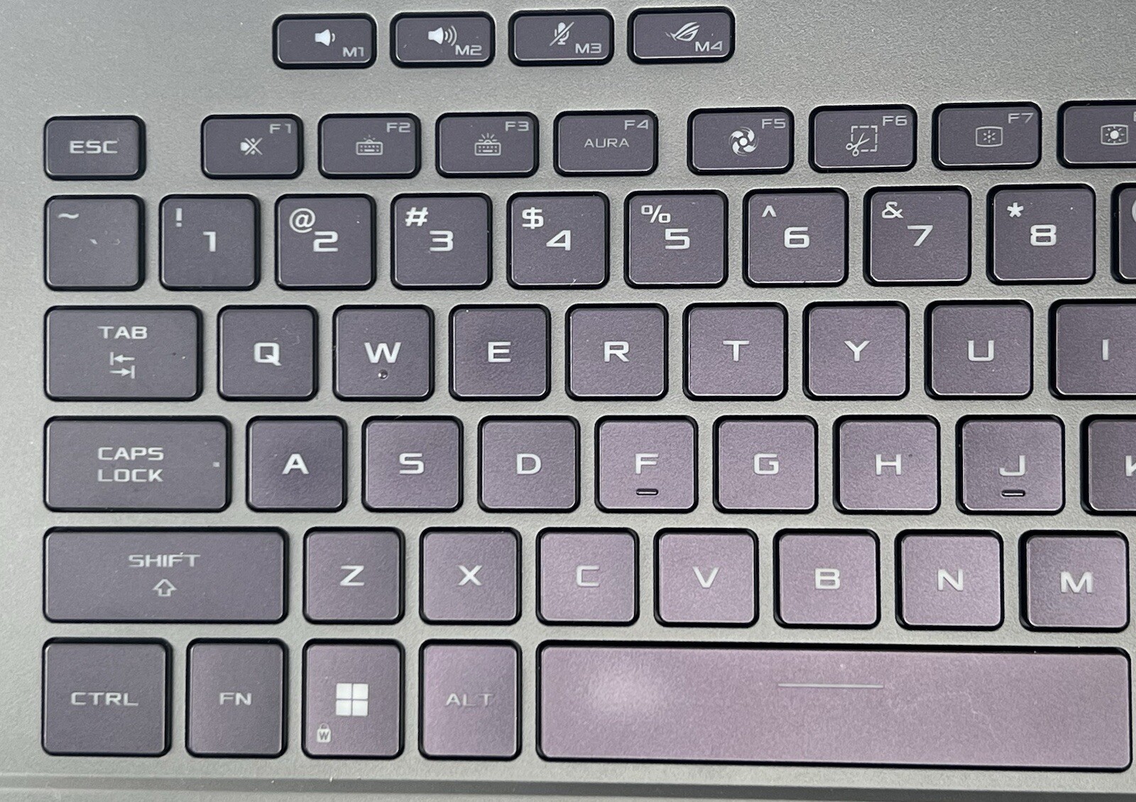 Asus ROG Zephyrus G15 (2022) ECLIPSE GRAY | REPLACEMENT KEYBOARD KEYS (GA503R)